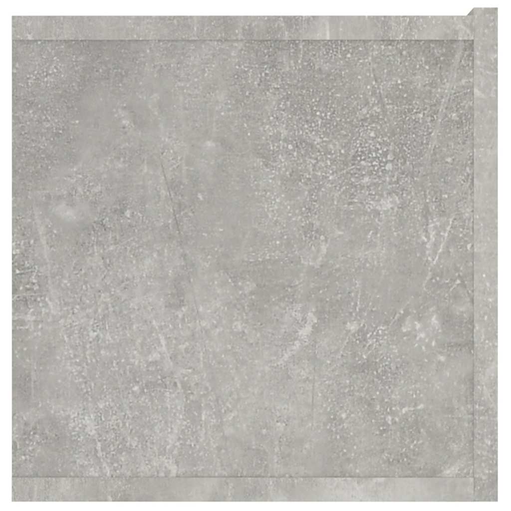 vidaXL Meubles TV 2 pcs Gris béton 80x30x30 cm Bois d'ingénierie