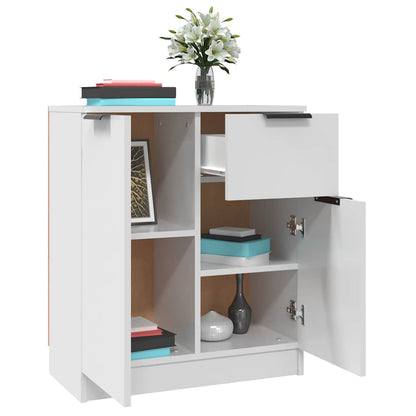 vidaXL Sideboard Weiß 60x30x70 cm Holzwerkstoff
