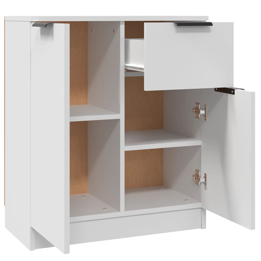 vidaXL Sideboard Weiß 60x30x70 cm Holzwerkstoff