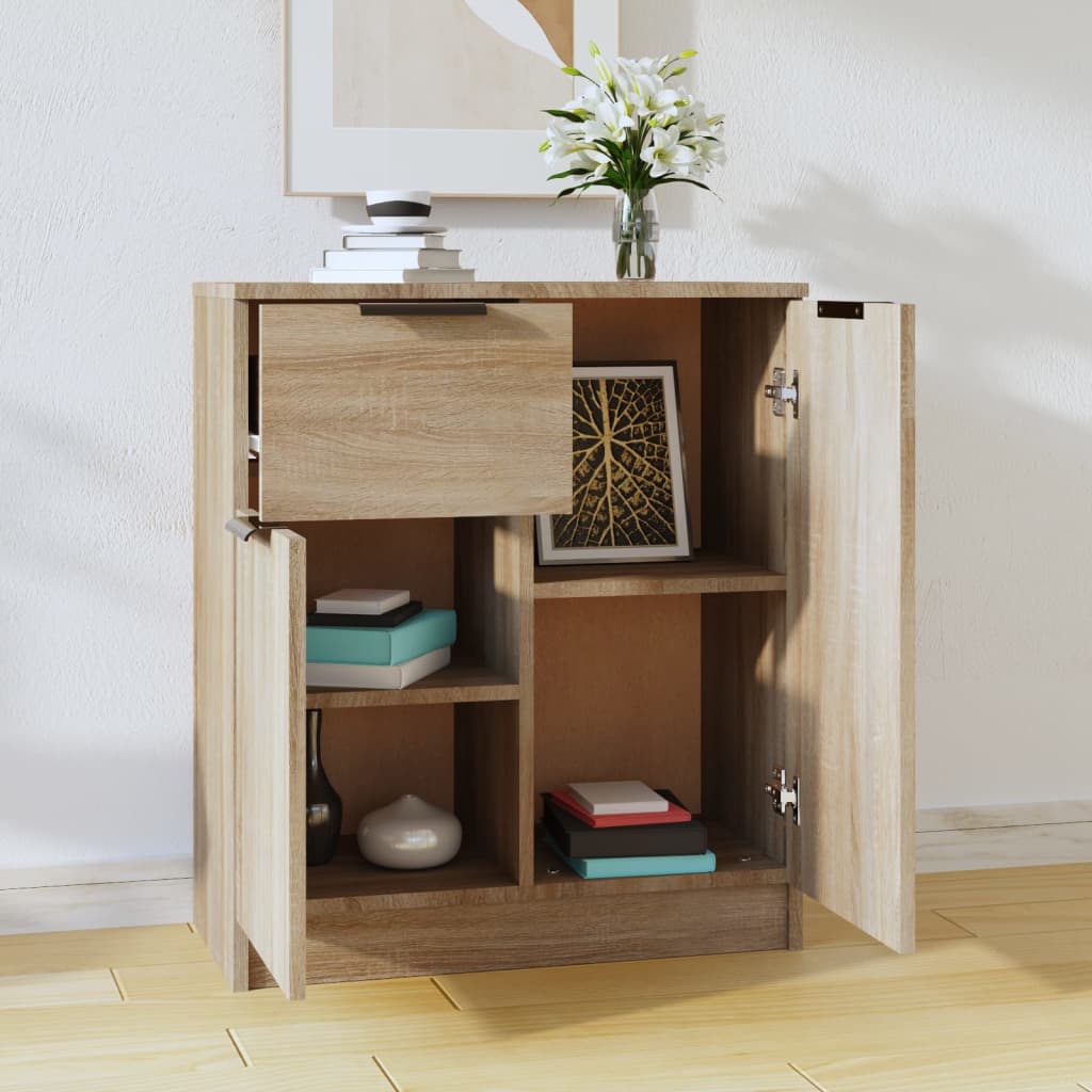 vidaXL Sideboard Sonoma-Eiche 60x30x70 cm Holzwerkstoff
