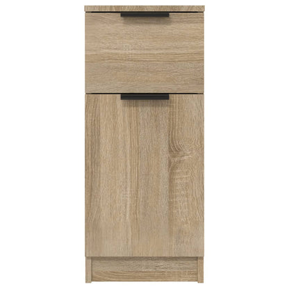vidaXL Buffet chêne Sonoma 30x30x70 cm bois d'ingénierie