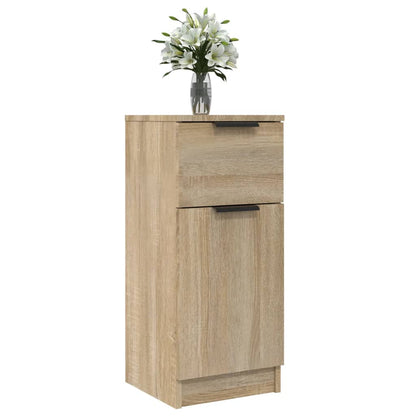 vidaXL Enfilades 2 pcs Chêne sonoma 30x30x70 cm Bois d'ingénierie
