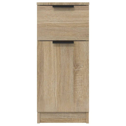 vidaXL Enfilades 2 pcs Chêne sonoma 30x30x70 cm Bois d'ingénierie