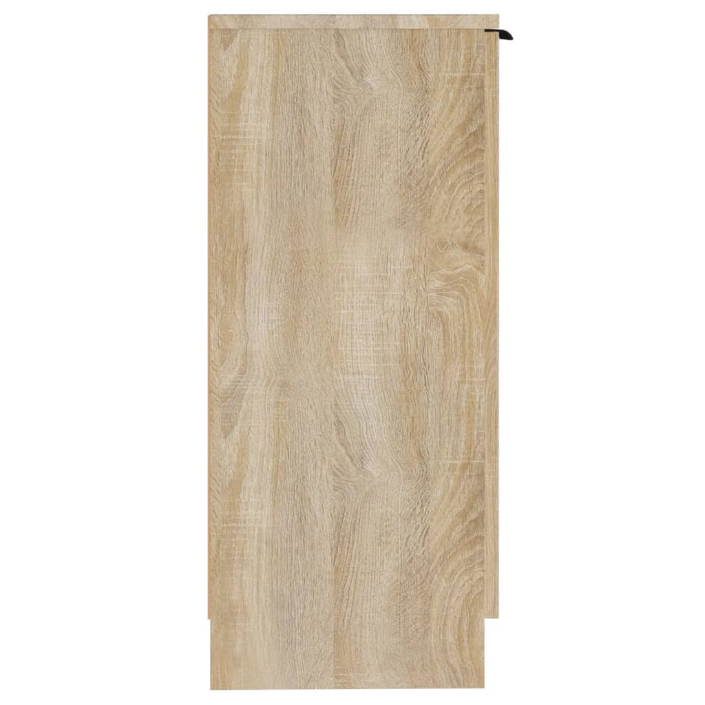 vidaXL Buffet chêne Sonoma 30x30x70 cm bois d'ingénierie