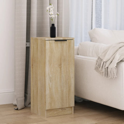 vidaXL Buffet chêne Sonoma 30x30x70 cm bois d'ingénierie
