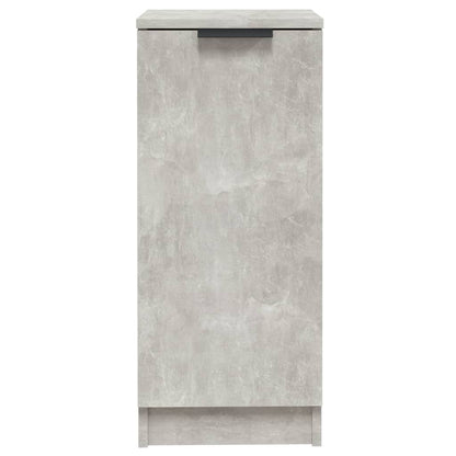 vidaXL Buffet Bas Gris Ciment 30x30x70 cm Bois d'ingénierie