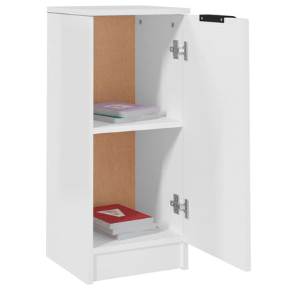 vidaXL Sideboards 2 Stk. Hochglanz-Weiß 30x30x70 cm Holzwerkstoff