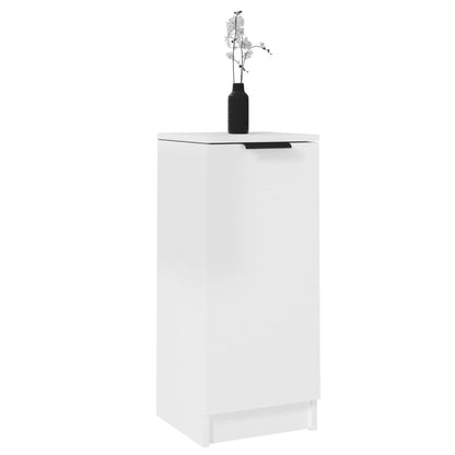 vidaXL Sideboards 2 Stk. Hochglanz-Weiß 30x30x70 cm Holzwerkstoff