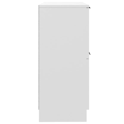 vidaXL Buffet blanc 30x30x70 cm Bois d'ingénierie