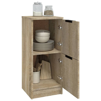 vidaXL Buffet chêne Sonoma 30x30x70 cm bois d'ingénierie