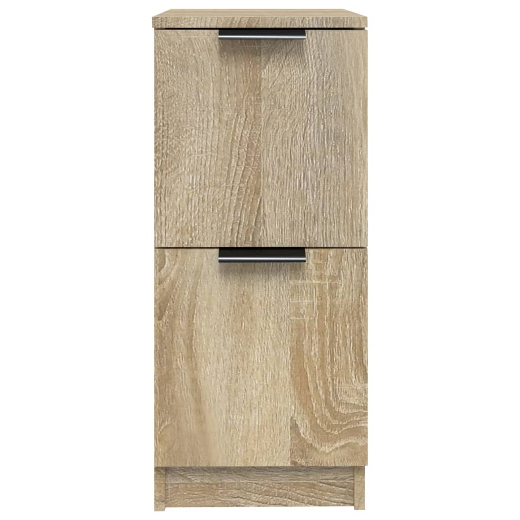 vidaXL Buffet chêne Sonoma 30x30x70 cm bois d'ingénierie