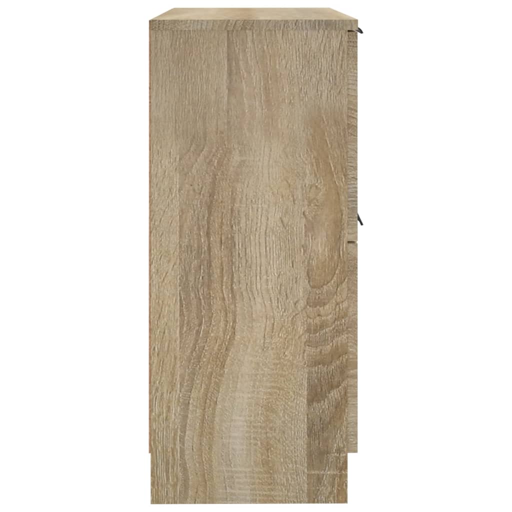 vidaXL Buffet chêne Sonoma 30x30x70 cm bois d'ingénierie