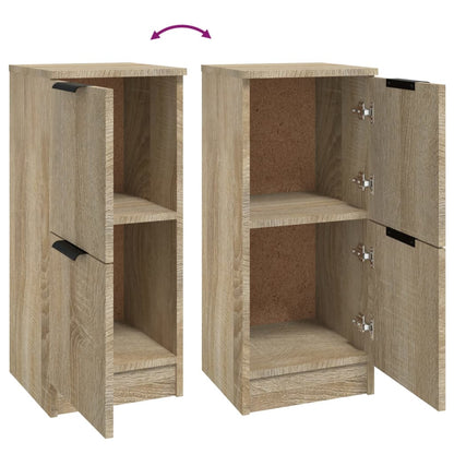 vidaXL Buffet chêne Sonoma 30x30x70 cm bois d'ingénierie