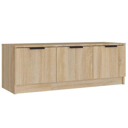 vidaXL Meuble TV chêne Sonoma 102x35x36,5 cm aggloméré