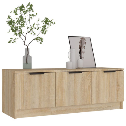 vidaXL Meuble TV chêne Sonoma 102x35x36,5 cm aggloméré