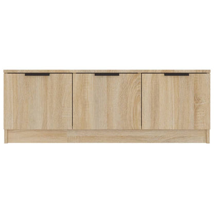 vidaXL Meuble TV chêne Sonoma 102x35x36,5 cm aggloméré