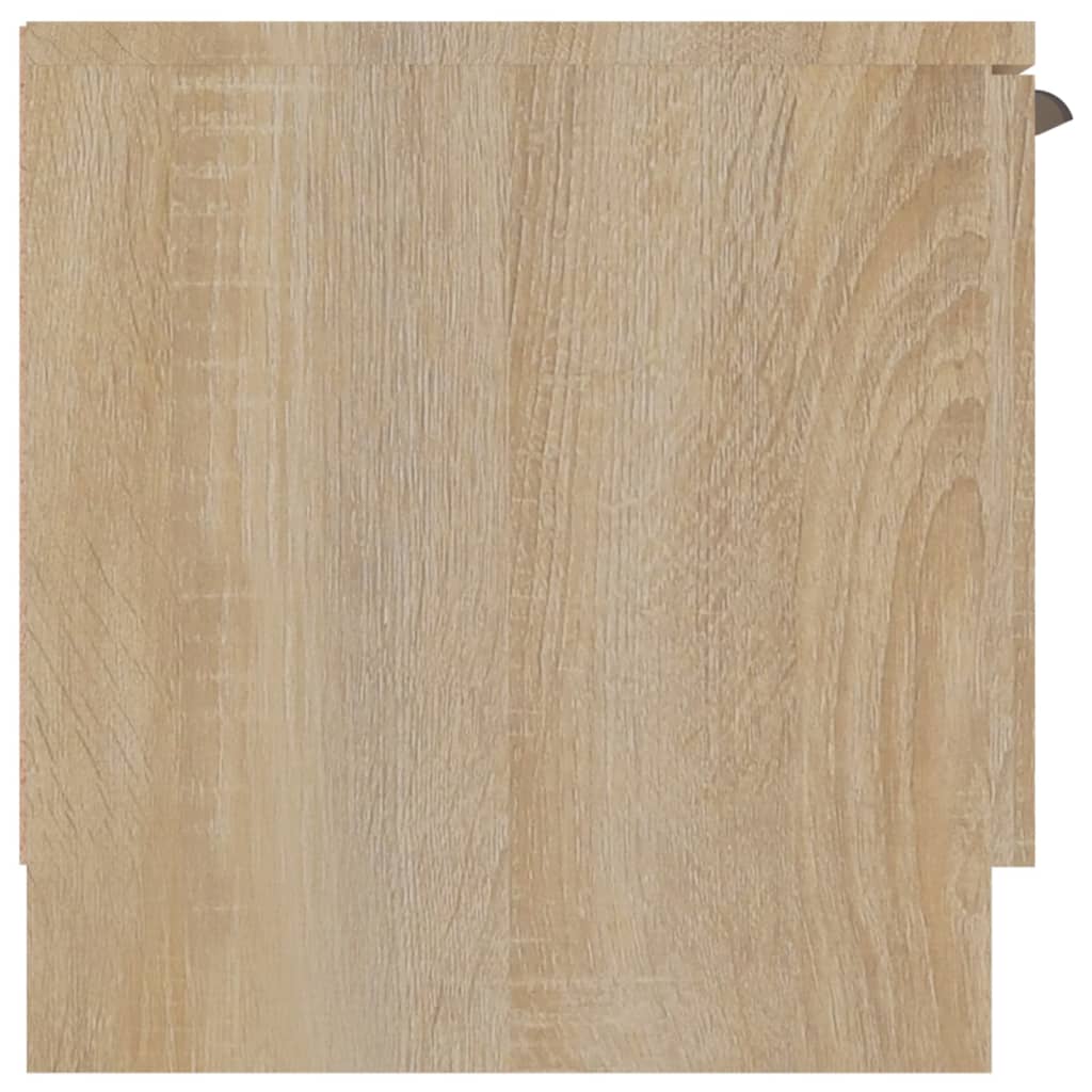 vidaXL Meuble TV chêne Sonoma 102x35x36,5 cm aggloméré