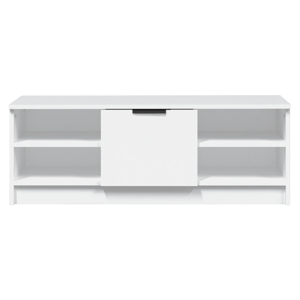 vidaXL TV-Schrank Weiß 102x35,5x36,5 cm Holzwerkstoff
