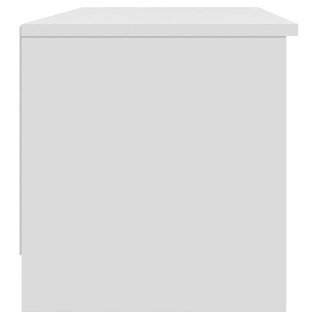 vidaXL TV-Schrank Weiß 102x35,5x36,5 cm Holzwerkstoff
