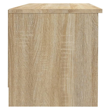 vidaXL TV-Schrank Sonoma-Eiche 102x35,5x36,5 cm Holzwerkstoff