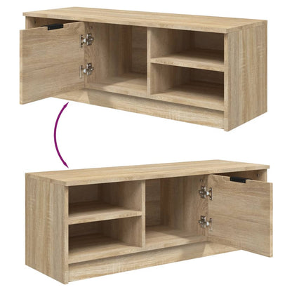 vidaXL TV-Schrank Sonoma-Eiche 102x35,5x36,5 cm Holzwerkstoff