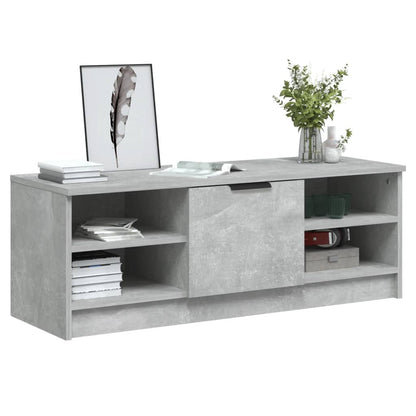 vidaXL TV-Schrank Betongrau 102x35,5x36,5 cm Holzwerkstoff