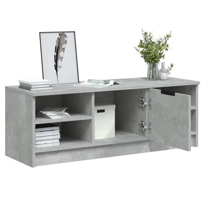 vidaXL TV-Schrank Betongrau 102x35,5x36,5 cm Holzwerkstoff