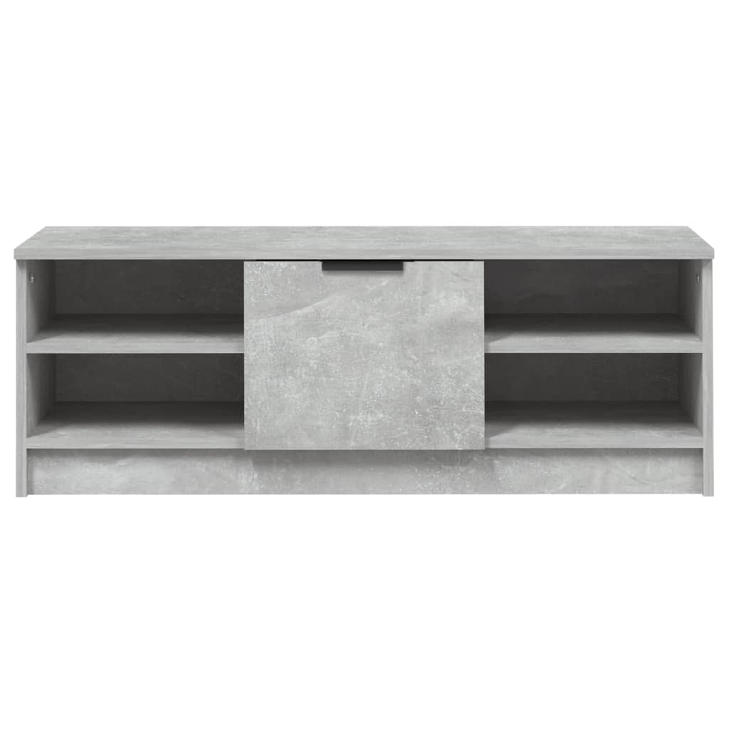 vidaXL TV-Schrank Betongrau 102x35,5x36,5 cm Holzwerkstoff