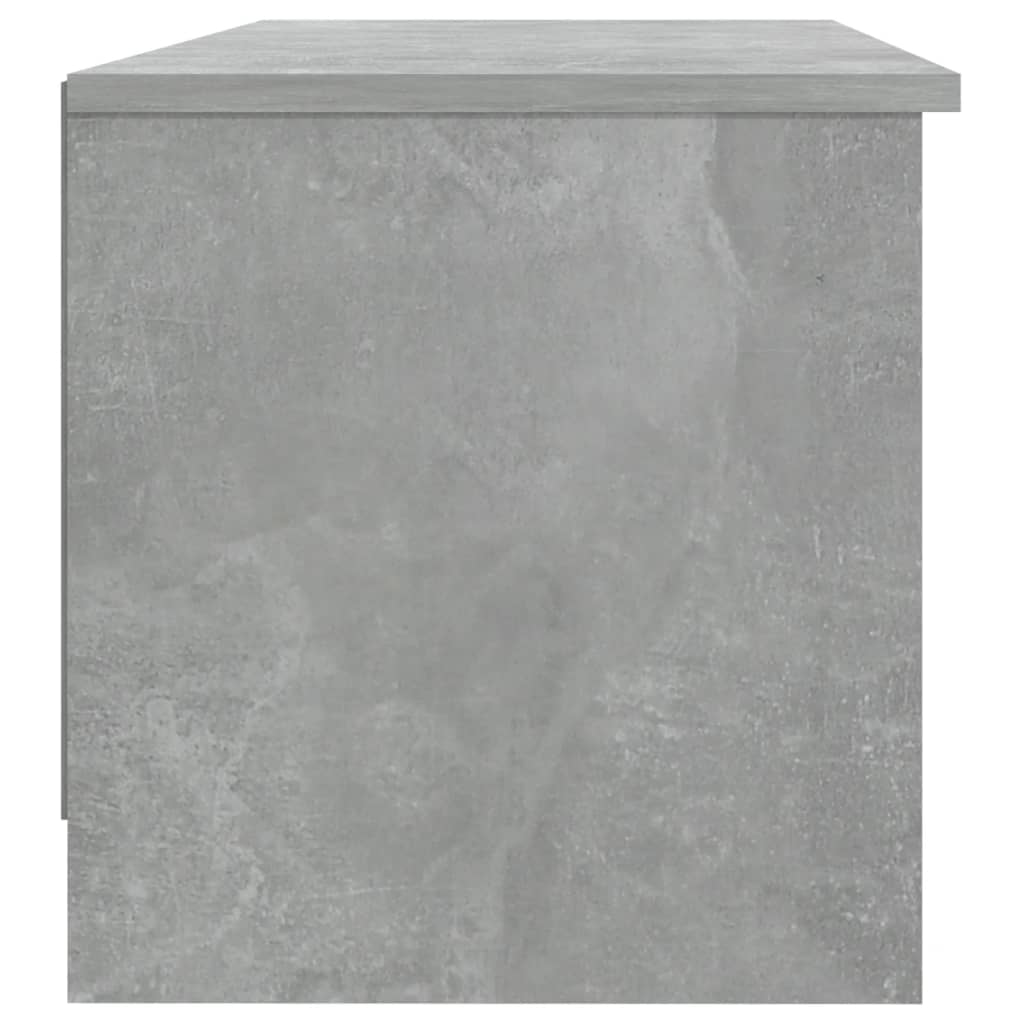 vidaXL TV-Schrank Betongrau 102x35,5x36,5 cm Holzwerkstoff