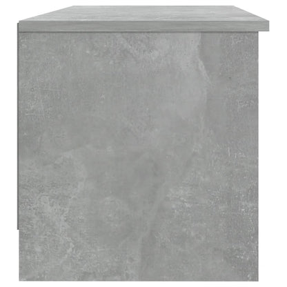 vidaXL TV-Schrank Betongrau 102x35,5x36,5 cm Holzwerkstoff