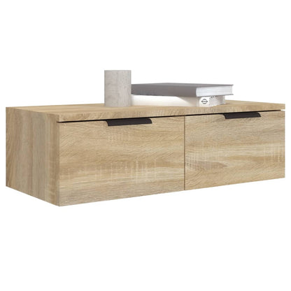 vidaXL Armoire murale chêne sonoma 68x30x20 cm Bois d'ingénierie