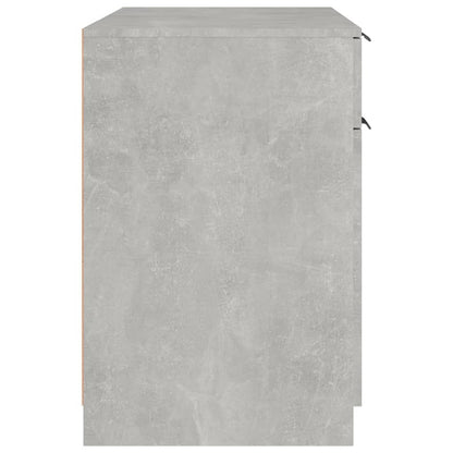 vidaXL Schreibtisch Betongrau 100x50x75 cm Holzwerkstoff