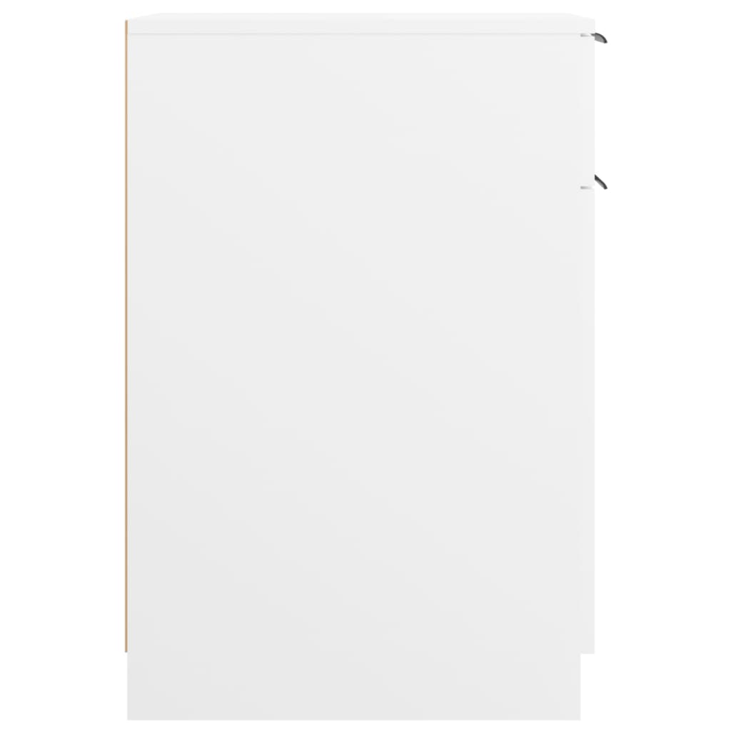 vidaXL Büroschrank Weiß 33,5x50x75 cm Holzwerkstoff