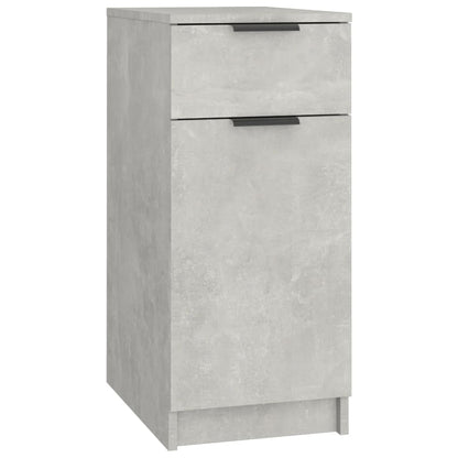 vidaXL Büroschrank Betongrau 33,5x50x75 cm Holzwerkstoff