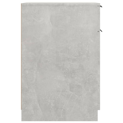 vidaXL Büroschrank Betongrau 33,5x50x75 cm Holzwerkstoff