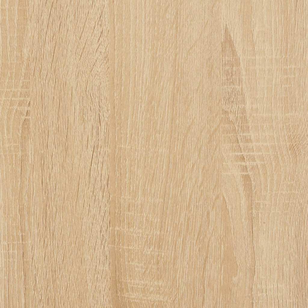 vidaXL Mobiler Aktenschrank mit Rollen Sonoma-Eiche 45x38x54 cm