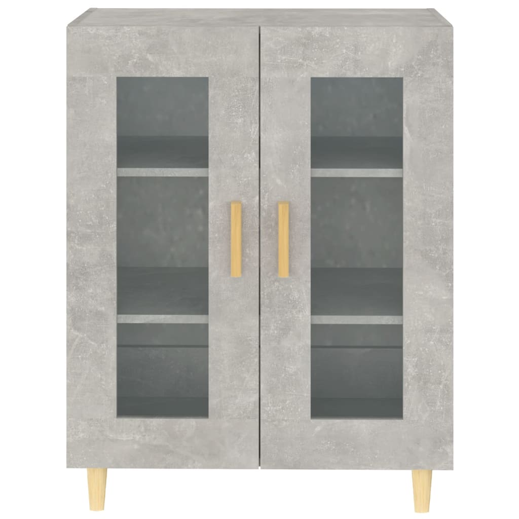 vidaXL Sideboard Betongrau 69,5x34x90 cm Holzwerkstoff