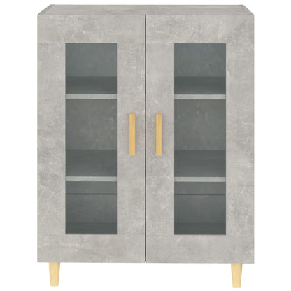 vidaXL Sideboard Betongrau 69,5x34x90 cm Holzwerkstoff