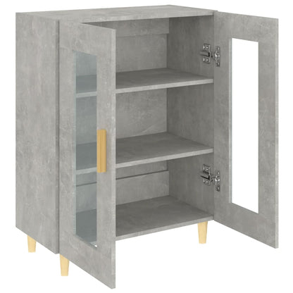 vidaXL Sideboard Betongrau 69,5x34x90 cm Holzwerkstoff