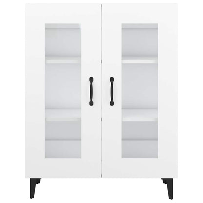 vidaXL Buffet blanc 69,5x34x90 cm en bois d'ingénierie