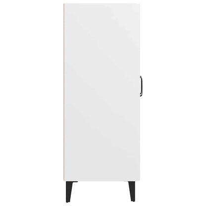 vidaXL Buffet blanc 69,5x34x90 cm en bois d'ingénierie