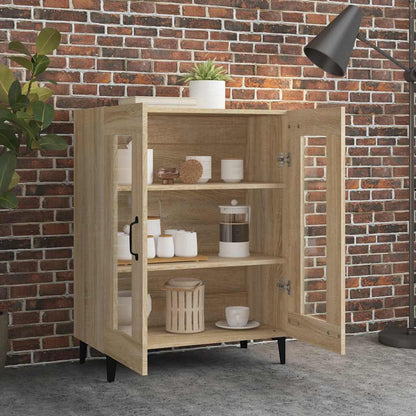 vidaXL Commode Chêne Sonoma 69,5x34x90 cm Bois d'ingénierie