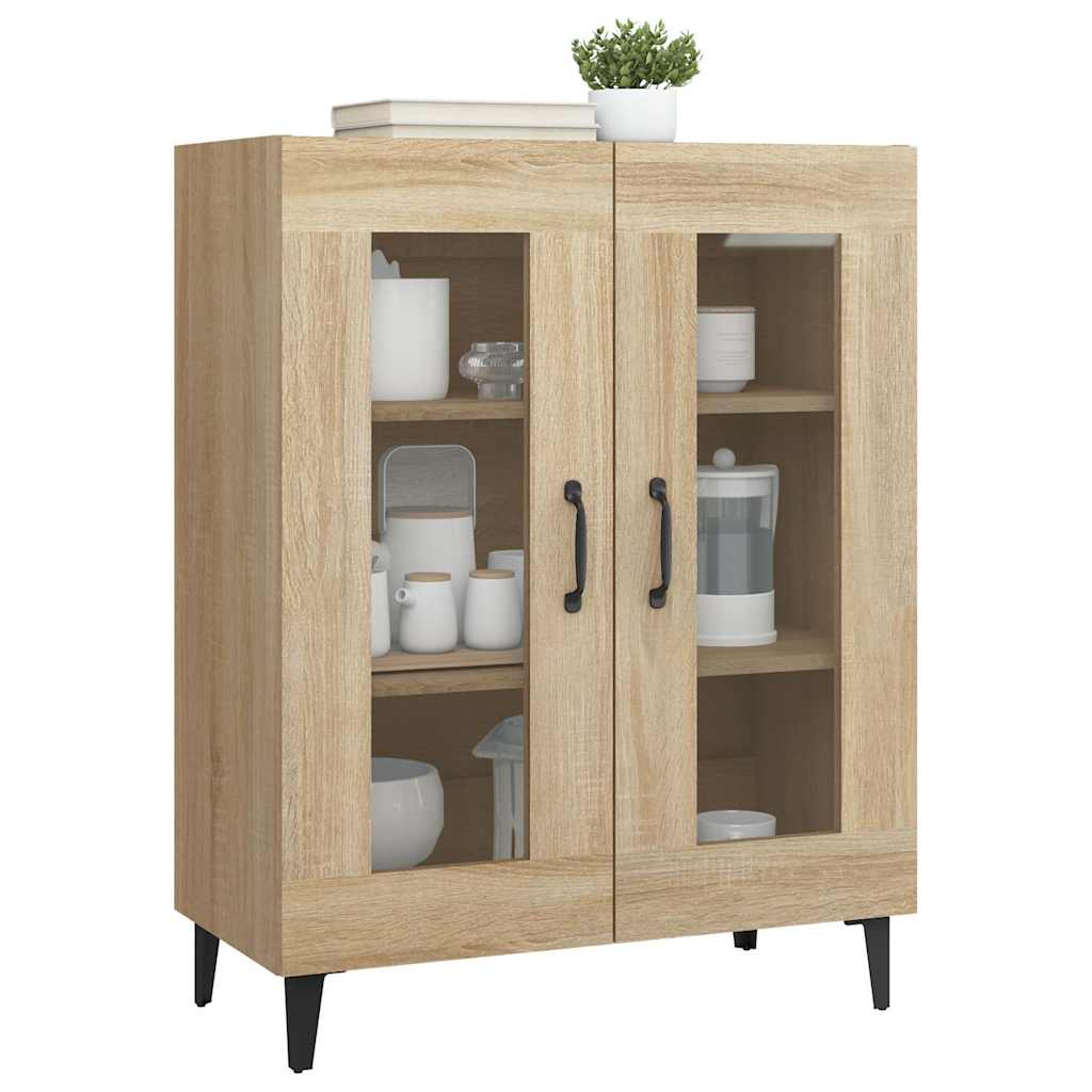 vidaXL Commode Chêne Sonoma 69,5x34x90 cm Bois d'ingénierie