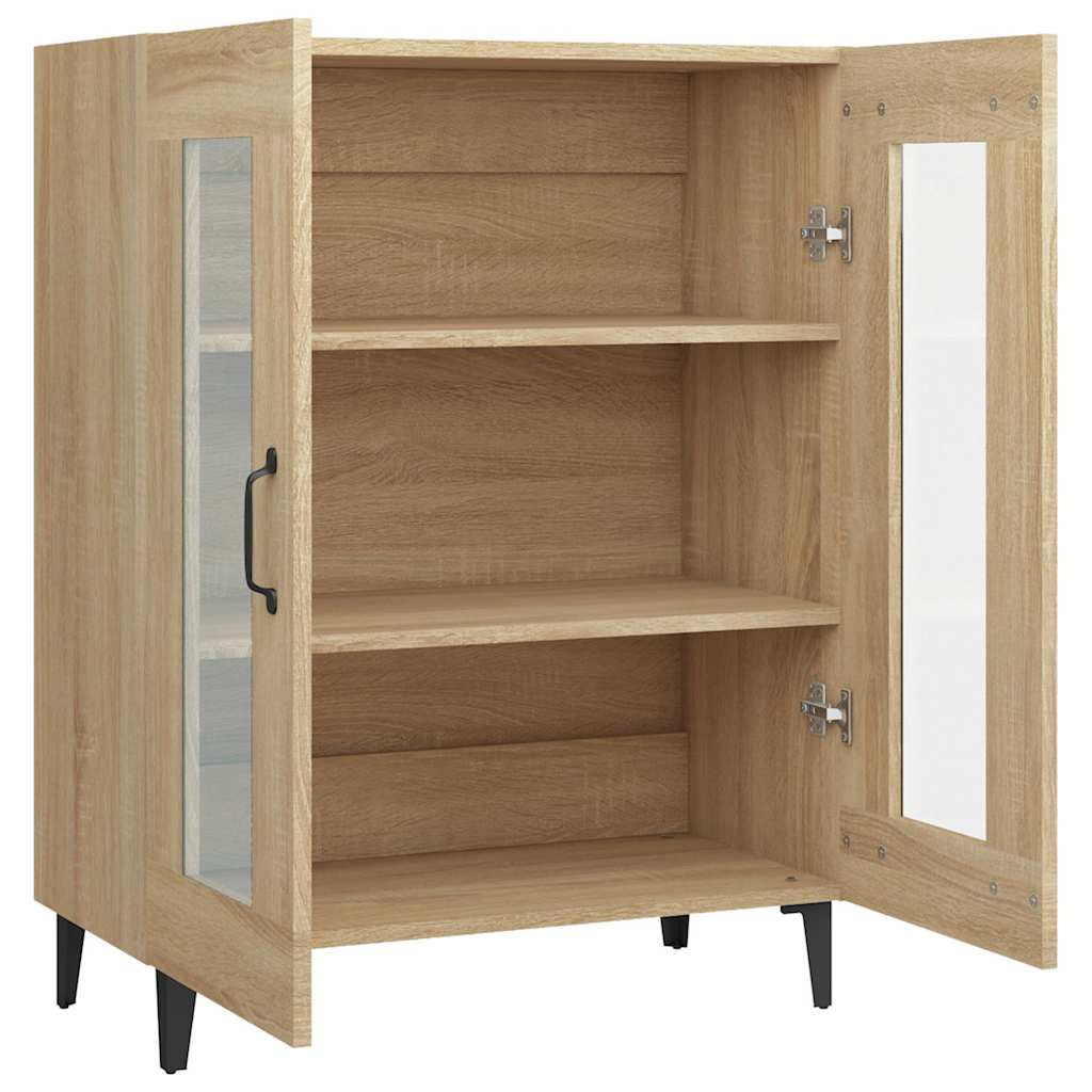 vidaXL Commode Chêne Sonoma 69,5x34x90 cm Bois d'ingénierie