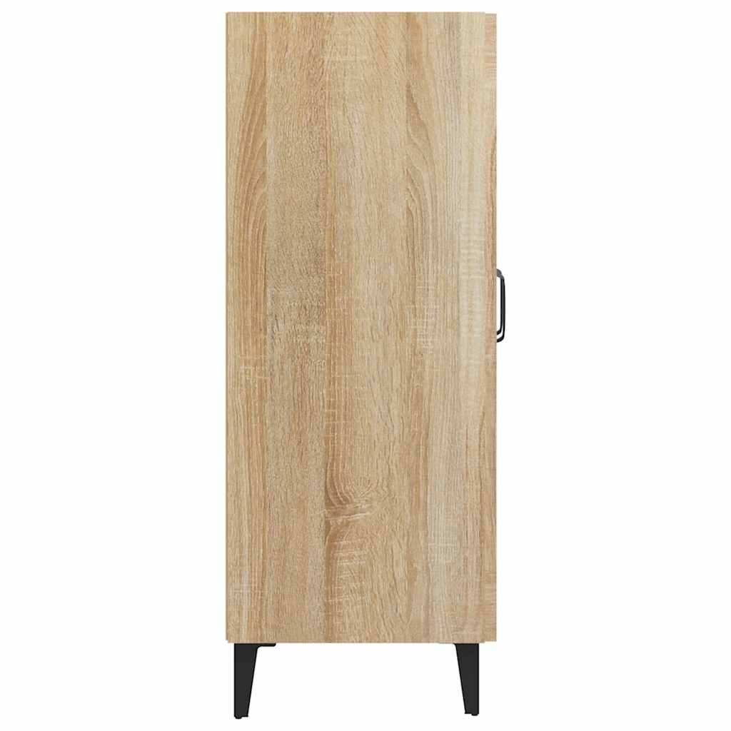 vidaXL Commode Chêne Sonoma 69,5x34x90 cm Bois d'ingénierie