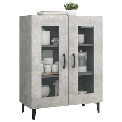 vidaXL Sideboard Betongrau 69,5x34x90 cm Holzwerkstoff