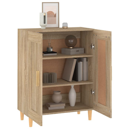 vidaXL Commode Chêne Sonoma 69,5x34x90 cm Bois d'ingénierie
