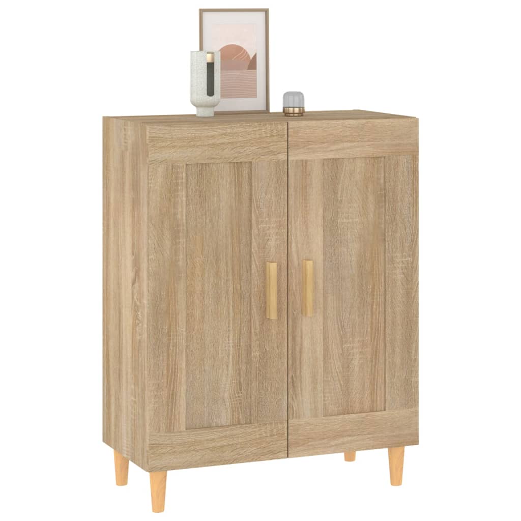 vidaXL Commode Chêne Sonoma 69,5x34x90 cm Bois d'ingénierie