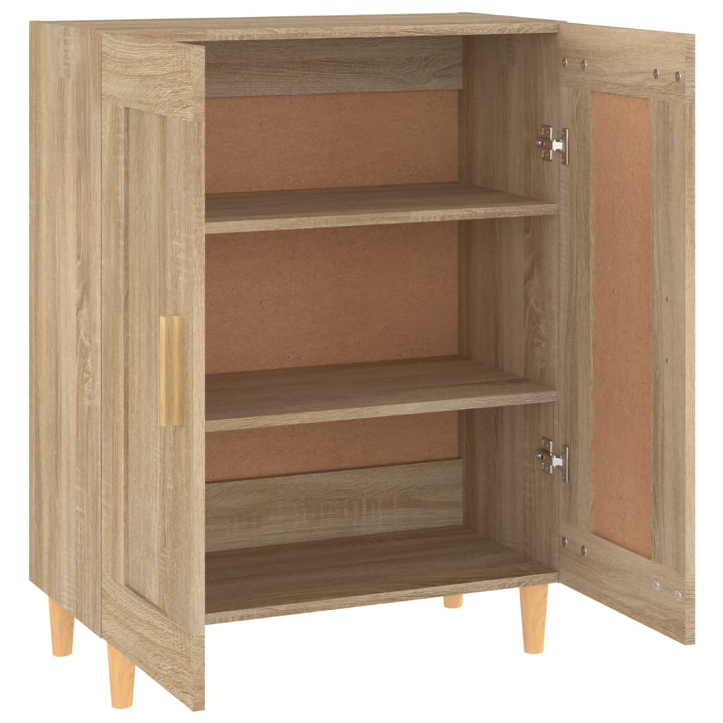 vidaXL Commode Chêne Sonoma 69,5x34x90 cm Bois d'ingénierie