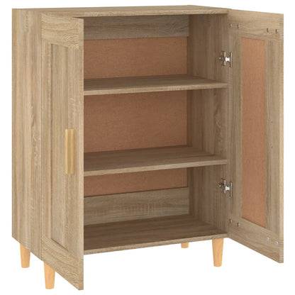 vidaXL Commode Chêne Sonoma 69,5x34x90 cm Bois d'ingénierie